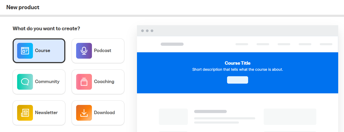 Kajabi's course building interface
